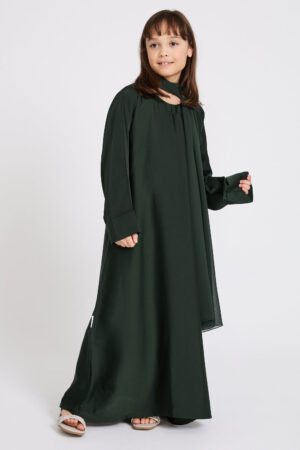 Abaya with junior 3